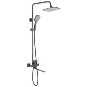 Душевая стойка для ванны Kroner KRP Armada-GRP067 со смесителем графит CV033854