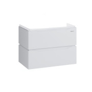 Тумба под раковину подвесная Sanwerk Alessa Air 76,5х44 см МДФ белый TV0000202