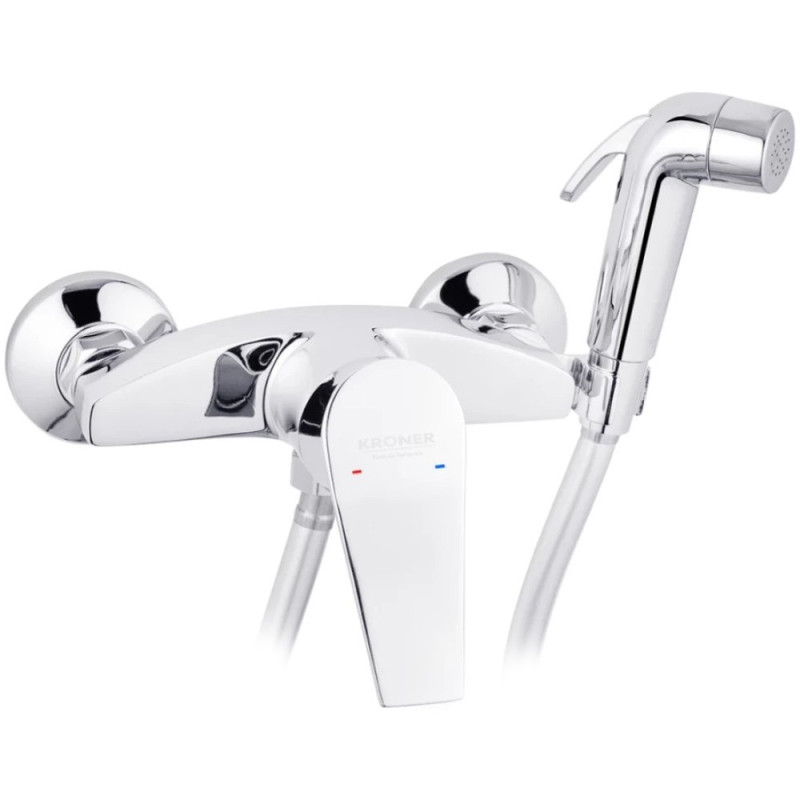 Гігієнічний душ із змішувачем Kroner KRP Enzo-C052 хром CV023609