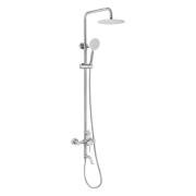 Душова стійка для ванни Kroner KRP Edelstahl Klassisch-ESG063 із змішувачем нікель CV022977