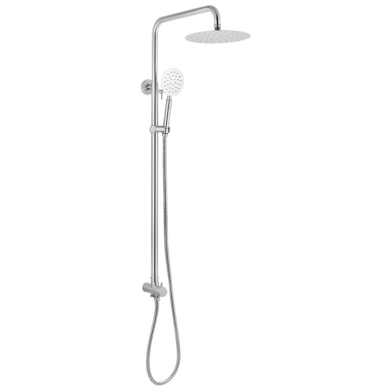 Душевая стойка Kroner KRP Edelstahl Klassisch-ESG231 с душевым гарнитуром нержавеющая сталь CV029978