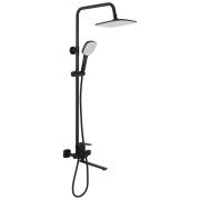 Душова стійка для ванни Kroner KRP Armada-SCH067 із змішувачем чорний CV031704
