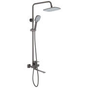 Душова стійка для ванни Kroner KRP Armada-GRP067 із змішувачем графіт CV033854