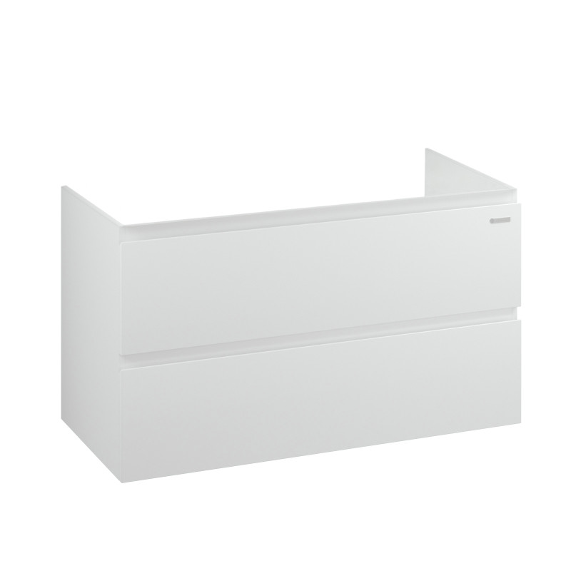 Тумба під раковину підвісна Sanwerk Foreva Air 100,5х46 см МДФ білий TV0000353