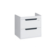 Тумба под раковину подвесная Sanwerk Greta Air 60,2х42,2 см МДФ белый TV0000372