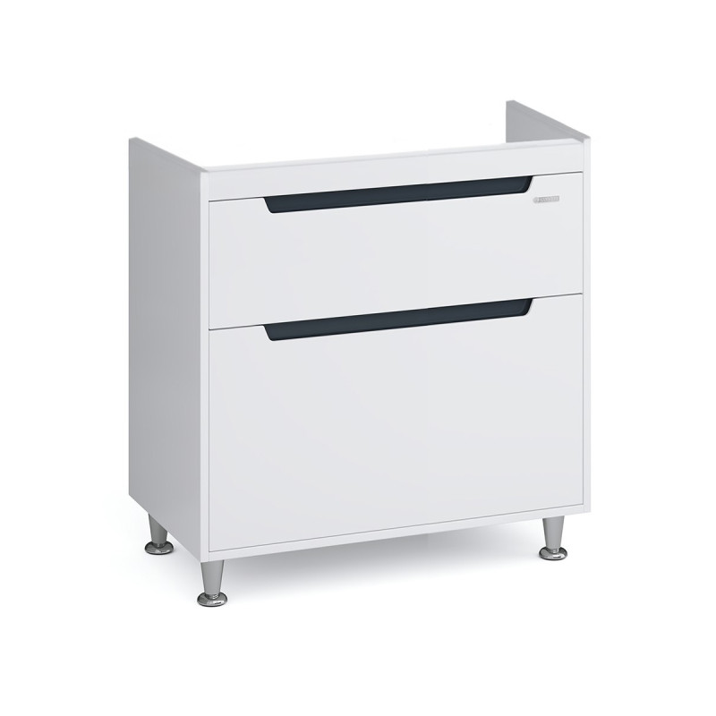 Тумба под раковину напольная Sanwerk Greta 69,2х43 см МДФ белый TV0000169