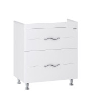 Тумба под раковину напольная Sanwerk Mindal 78х44 см МДФ белый TV0000229