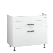 Тумба под раковину напольная Sanwerk Sierra 96,6х45 см МДФ белый TV0000241