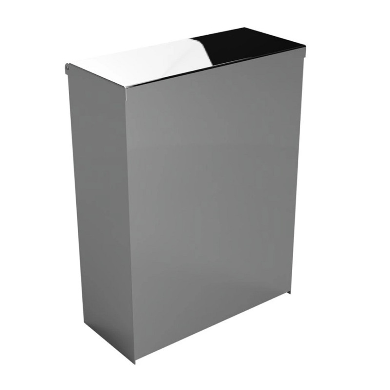 Відро для сміття Bemeta Hotel настінне 6 л нержавіюча сталь хром 101915051