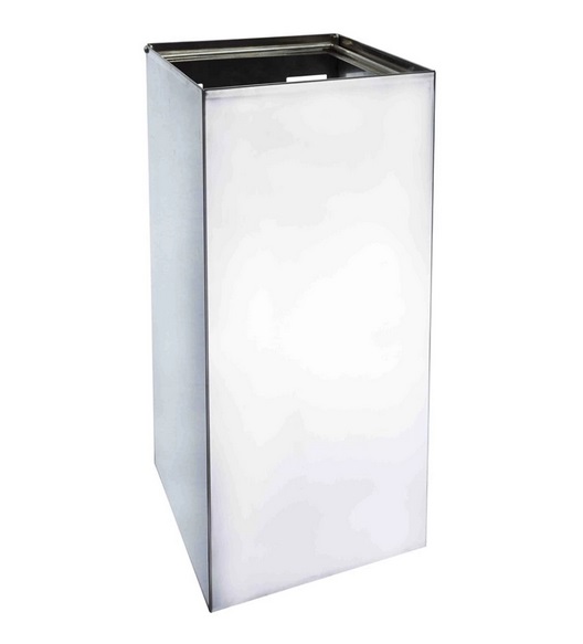 Ведро для мусора Bemeta Hotel настенное 25 л нержавеющая сталь хром 101915111