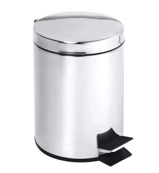Відро для сміття Bemeta Hotel 3 л нержавіюча сталь хром 104315022