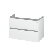 Тумба під раковину підвісна Sanwerk Amata Air 78,4х45 см МДФ білий TV0000378