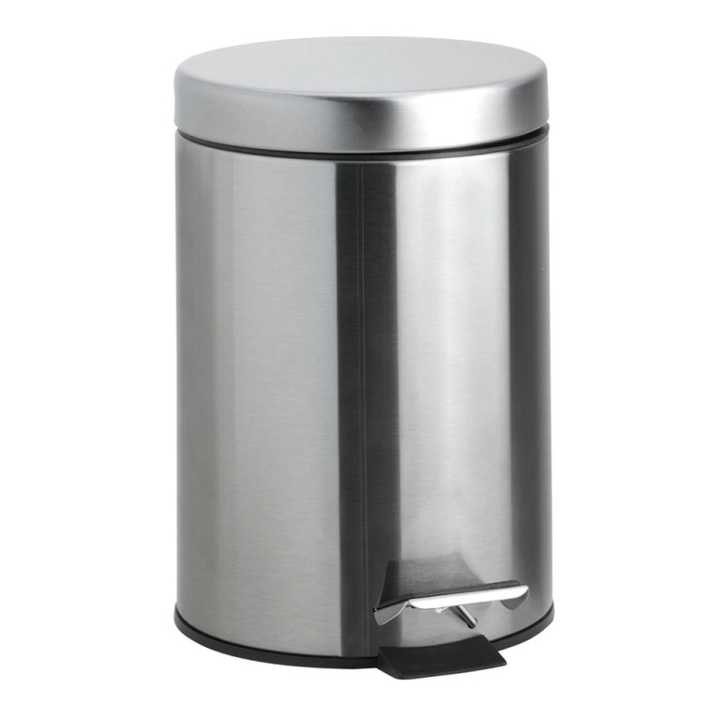 Ведро для мусора Bemeta Hotel 5 л нержавеющая сталь хром матовый 104315052
