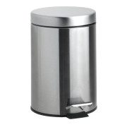 Ведро для мусора Bemeta Hotel 5 л нержавеющая сталь хром матовый 104315052