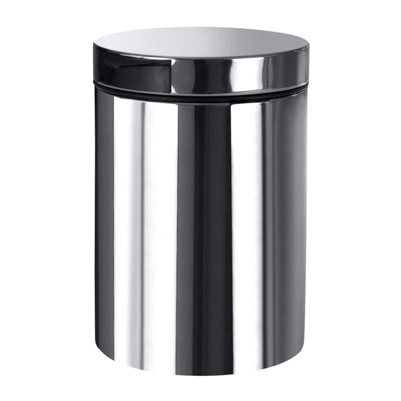 Ведро для мусора Bemeta Hotel настенное 3 л нержавеющая сталь хром 125115051