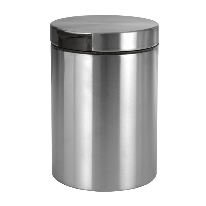 Відро для сміття Bemeta Hotel настінне 3 л нержавіюча сталь хром матовий 125115055