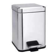 Відро для сміття Bemeta Hotel 6 л нержавіюча сталь хром 125115071