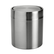 Ведро для мусора Bemeta Hotel 1,5 л нержавеющая сталь хром матовый 137115205