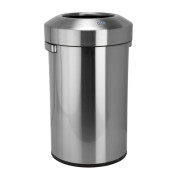 Ведро для мусора Bemeta Hotel 90 л нержавеющая сталь хром матовый 137115215