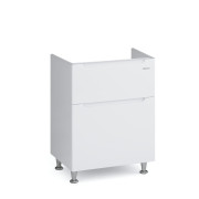 Тумба під раковину підлогова Sanwerk Era 56,5х44 см МДФ білий TV0000217