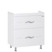 Тумба под раковину напольная Sanwerk Mindal 69,2х43 см МДФ белый TV0000228