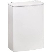 Ведро для мусора Bemeta Hotel настенное 5 л нержавеющая сталь белый 105115054