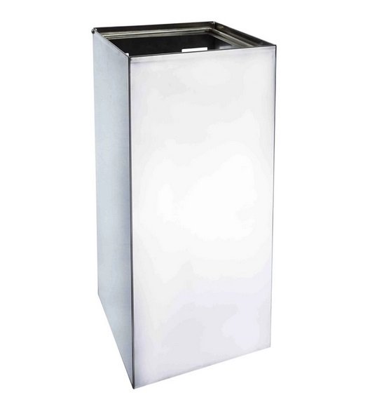 Відро для сміття Bemeta Hotel настінне 25 л нержавіюча сталь хром 101915111