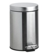 Ведро для мусора Bemeta Hotel 3 л нержавеющая сталь хром матовый 104315025