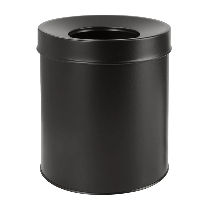 Відро для сміття Bemeta Hotel 7,5л нержавіюча сталь чорний мат 150115151