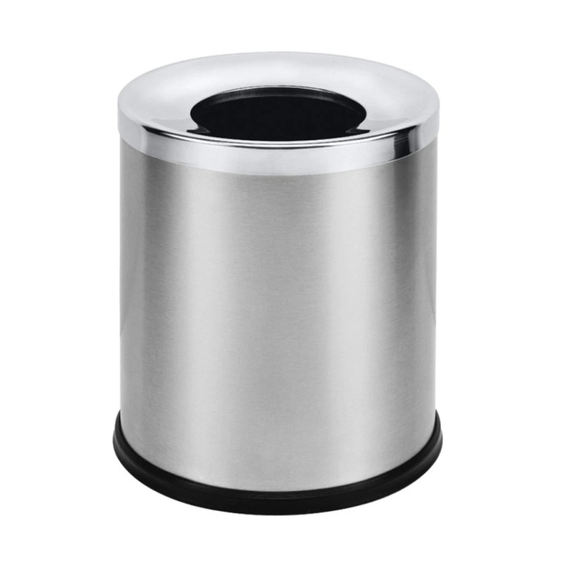 Відро для сміття Bemeta Hotel 13 л нержавіюча сталь хром матовий 150115161