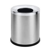 Ведро для мусора Bemeta Hotel 13 л нержавеющая сталь хром матовый 150115161