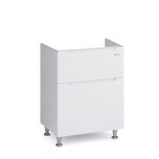 Тумба під раковину підлогова Sanwerk Era 56,5х44 см МДФ білий TV0000217