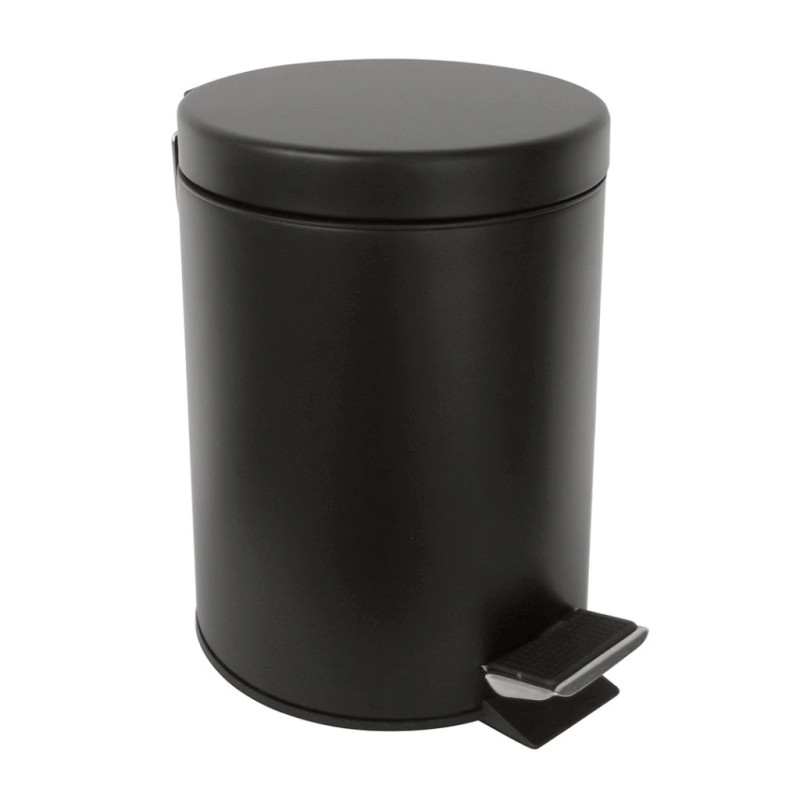 Відро для сміття Bemeta Hotel 3 л нержавіюча сталь чорний мат 104315020