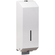 Диспенсер для рідкого мила Bemeta Hotel 1100 мл нержавіюча сталь білий 105109414