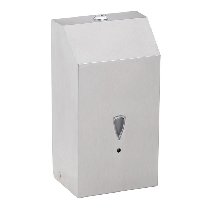 Автоматический дозатор для жидкого мыла/дезинфекции Bemeta Hotel 1100 мл нержавеющая сталь матовая 105109335