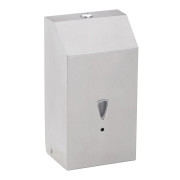 Автоматичний дозатор для рідкого мила/дезінфекції Bemeta Hotel 1100 мл матова нержавіюча сталь 105109335