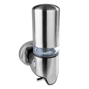 Диспенсер для жидкого мыла Bemeta Hotel 350 мл нержавеющая сталь хром матовый 151109015
