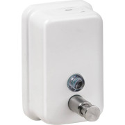 Диспенсер для рідкого мила Bemeta Hotel 500 мл нержавіюча сталь білий матовий 105109024