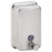 Диспенсер для рідкого мила Bemeta Hotel 850 мл нержавіюча сталь матова 105109035