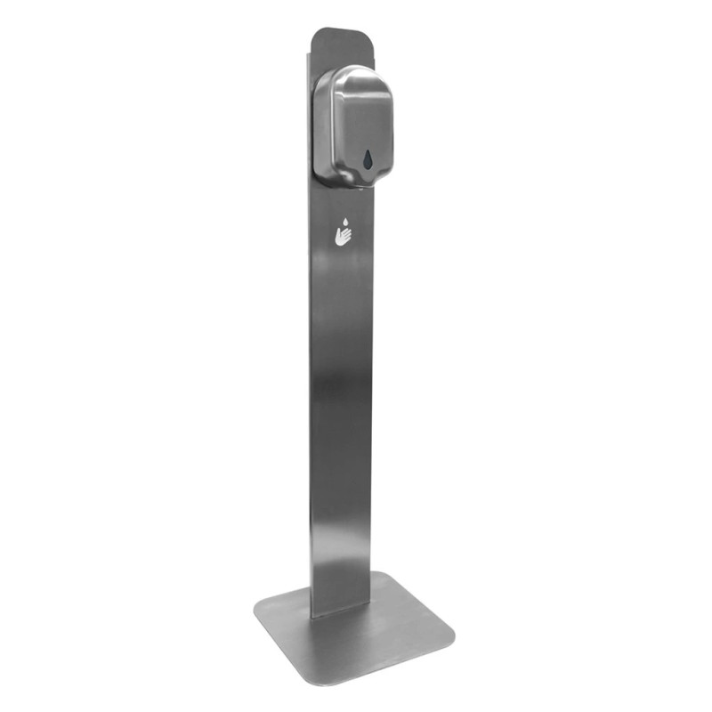 Автоматичний дозатор для дезінфікуючого засобу Bemeta Hotel 1200 мл з підставкою нержавіюча сталь матова 124109355