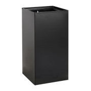 Відро для сміття Bemeta Hotel настінне 25 л нержавіюча сталь чорний мат 101915110