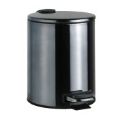 Відро для сміття Bemeta Hotel 5 л нержавіюча сталь графіт 159315013