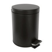 Ведро для мусора Bemeta Hotel 3 л нержавеющая сталь черный мат 104315020