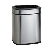 Ведро для мусора Bemeta Hotel 6 л нержавеющая сталь хром матовый 126115395