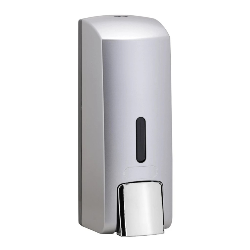 Диспенсер для жидкого мыла Bemeta Hotel 300 мл пластик серый матовый 121209145