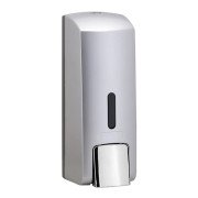 Диспенсер для жидкого мыла Bemeta Hotel 300 мл пластик серый матовый 121209145