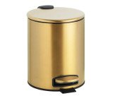Відро для сміття Bemeta Hotel 5 л нержавіюча сталь золото матове 160315010