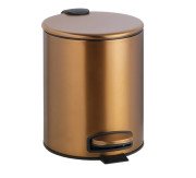 Відро для сміття Bemeta Hotel 5 л нержавіюча сталь мідне золото матове 155315010