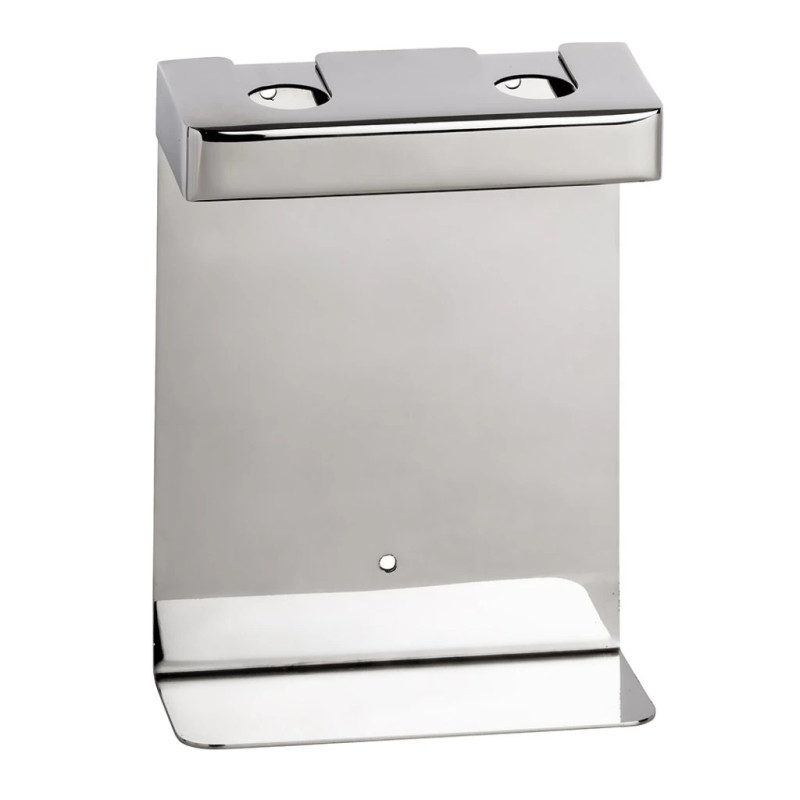 Тримач для дозатора рідкого мила Bemeta Hotel подвійний нержавіюча сталь полірована 146109461