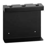 Утримувач для дозатора рідкого мила Bemeta Hotel потрійний нержавіюча сталь чорний матовий 146109470